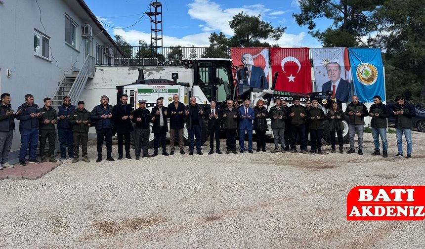 Kumluca Kaymakamı Bahadır Güneş, Orman İşletme Personeliyle Buluştu