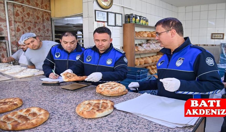 Kumluca'da Fırınlarda Ramazan Ayı Denetimi
