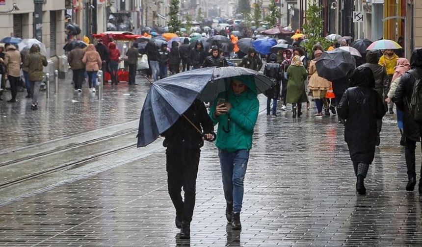 Meteoroloji’den 9 İl İçin Sarı Kodlu Uyarı