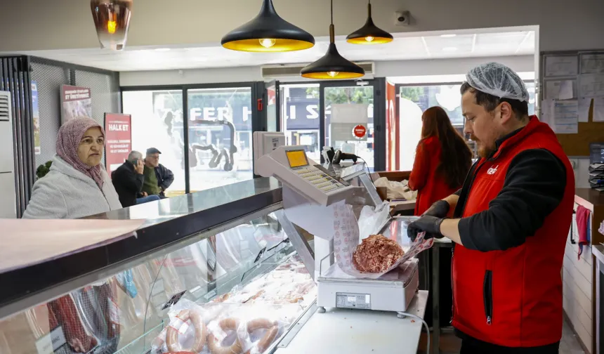 Antalyalılara Ramazan'da uygun fiyatlı et desteği