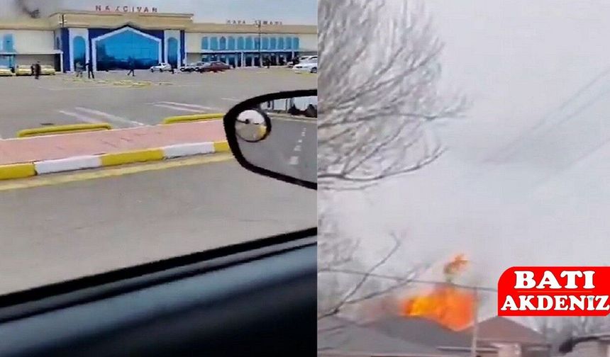Nahçıvan Havalimanı’na İHA Saldırısı: İran’a Ait Dron Düşürüldü