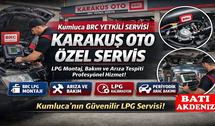Kumluca BRC Yetkili Servisi Karakuş Oto Özel Servis Araç Sahiplerine Güvenli Hizmet Sunuyor