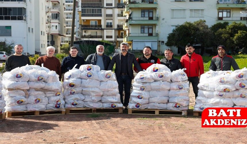 Kumluca'da Ramazan Ayında 483 Aileye Gıda Yardımı