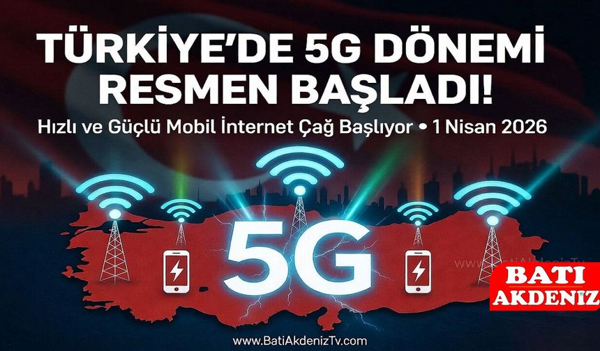 Türkiye’de 5G Dönemi Resmen Başladı: Hızlı ve Ücretsiz Mobil İnternet