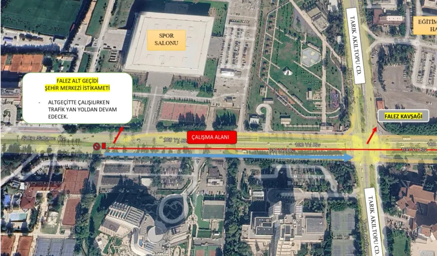 Antalya'da bu yol trafiğe kapatılacak