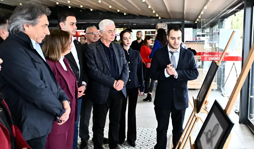 Antalya'da Engelsiz Kafe'de anlamlı sergi