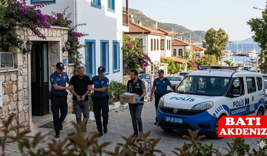 Kaş İlçe Emniyetinden Tefecilik Operasyonu: Gözaltılar Var