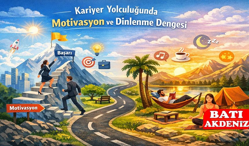 Kariyer Yolculuğunda Motivasyon ve Dinlenme Dengesi