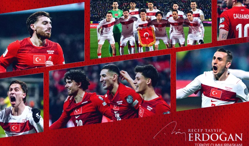 Cumhurbaşkanı Erdoğan'dan Bizim Çocuklar'a tebrik