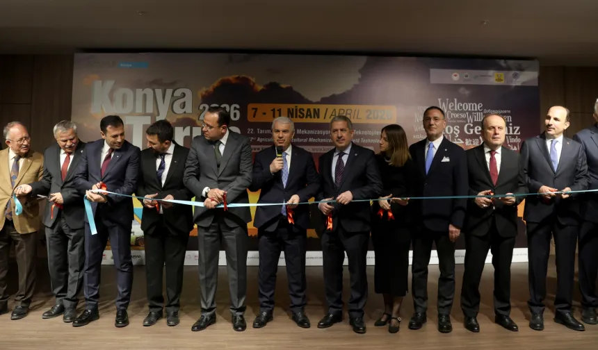Konya Tarım Fuarı kapılarını açtı