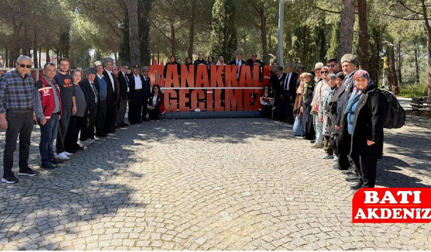 Kumluca’dan Çanakkale’ye Anlamlı Ziyaret: Şehit Aileleri ve Gaziler Duygu Dolu Anlar Yaşadı