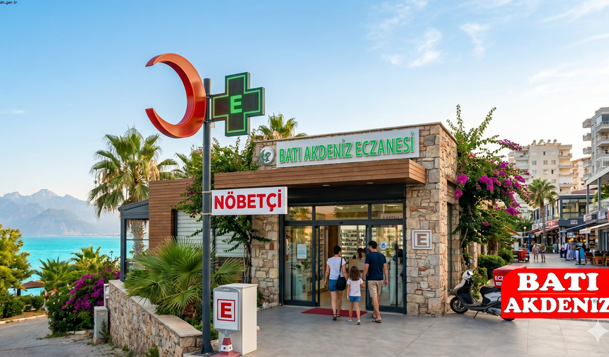 Antalya ve ilçelerinde Nöbetçi Eczaneler