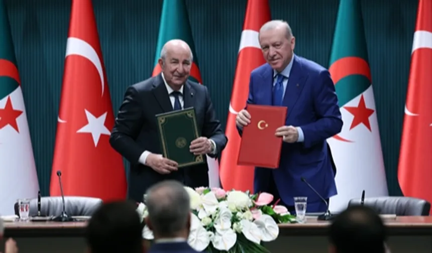 Türkiye ve Cezayir'den stratejik ortaklık mesajı