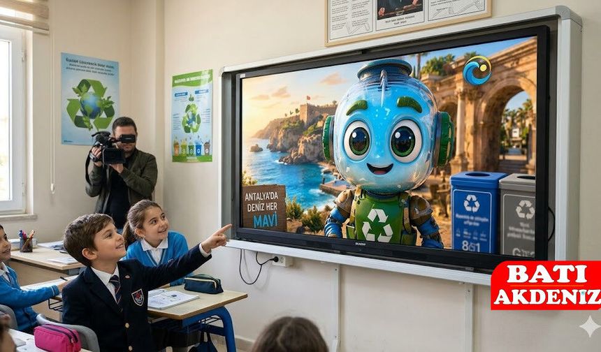 TURKO Geri Dönüşüm Kahramanı Antalya'da Öğrencilerle Buluşuyor!