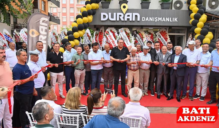 Kumluca’da Duran Danışmanlık Görkemli Bir Törenle Açıldı