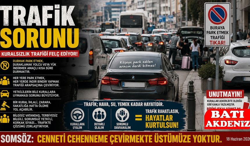 ANASORUNUMUZ: TRAFİK SORUNU