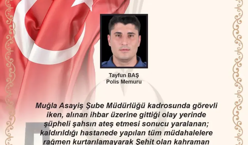 KADES ihbarına müdahale için giden polis memuru hayatını kaybetti