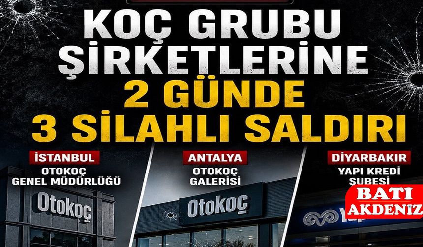 Koç Grubu Şirketlerine Silahlı Saldırı Zinciri: Antalya, İstanbul ve Diyarbakır'da Neler Oluyor?