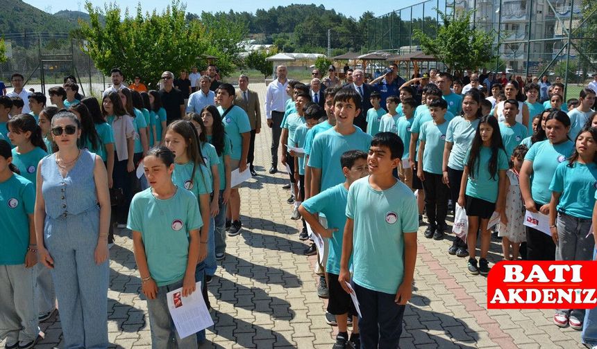 Kumluca'da 15 Bin 817 Öğrenci Karne Heyecanı Yaşadı! 2025-2026 Eğitim Öğretim Yılı Sona Erdi