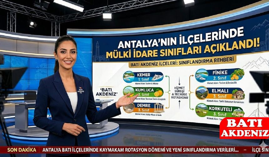 Antalya’da Mülki İdare Rehberi: İlçelerimiz Hangi Sınıfta?