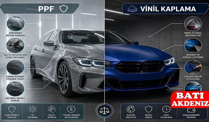 PPF mi, Vinil Kaplama mı? İki Farklı Araç Koruma Yöntemini Doğru Karşılaştırmak
